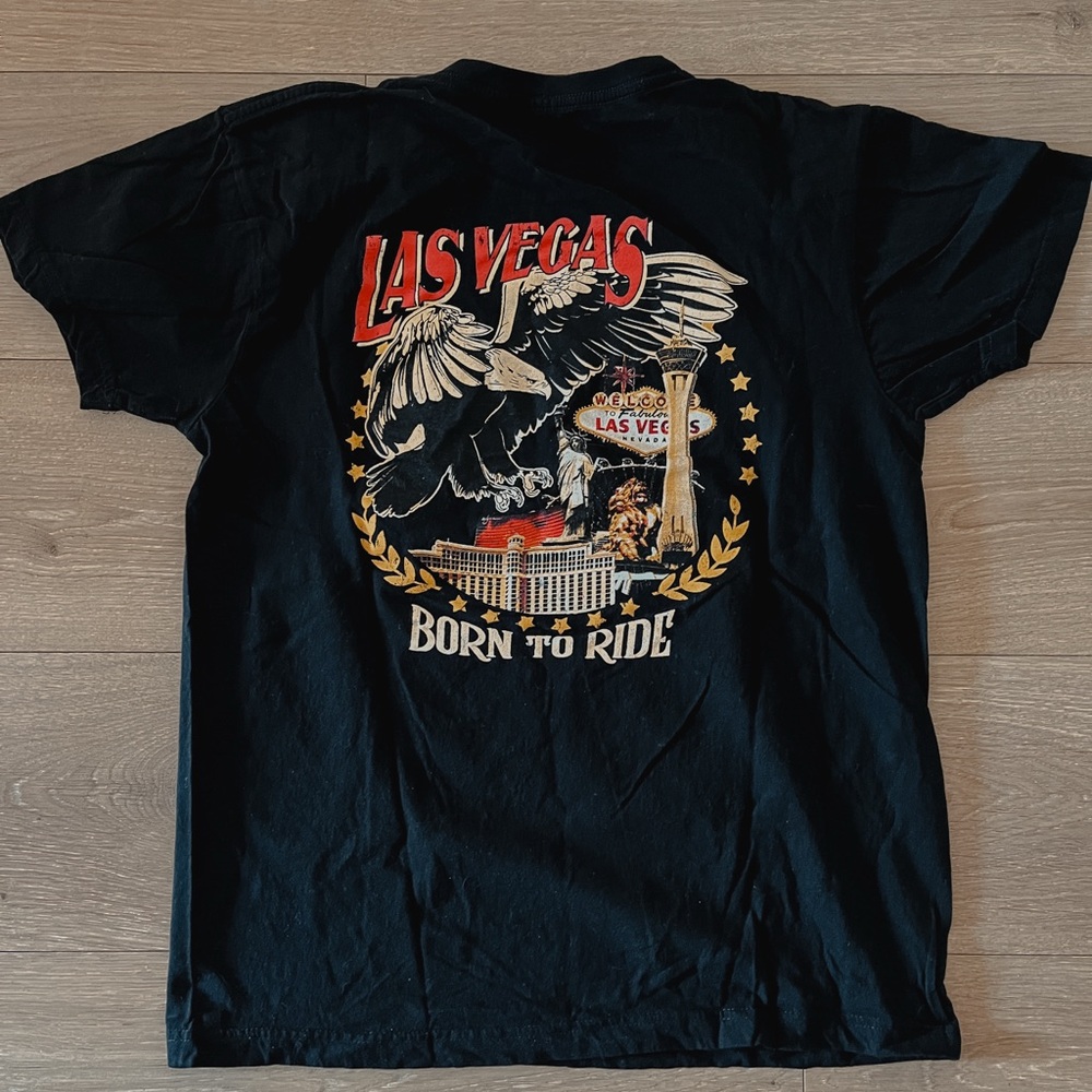Las Vegas Born To Ride T-Shirt